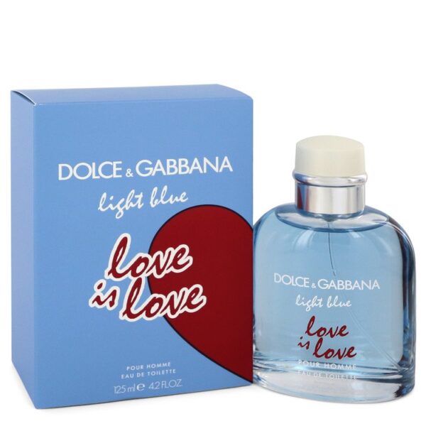 Light Blue Love Is Love Eau De Toilette Spray By Dolce & Gabbana - 4.2oz (125 ml)