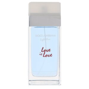 Light Blue Love Is Love Eau De Toilette Spray (Tester) By Dolce & Gabbana - 3.3oz (100 ml)