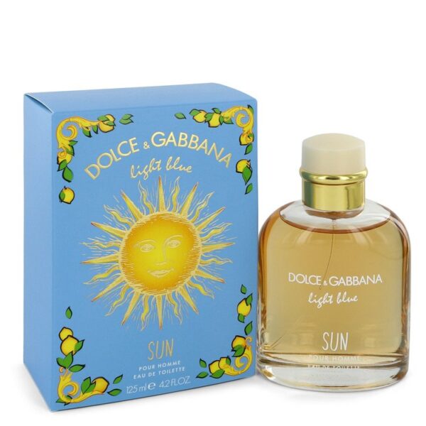 Light Blue Sun Eau De Toilette Spray By Dolce & Gabbana - 4.2oz (125 ml)