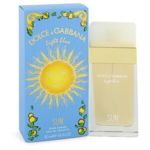 Light Blue Sun Eau De Toilette Spray By Dolce & Gabbana - 1.7oz (50 ml)