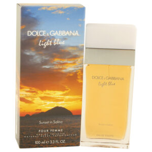 Light Blue Sunset In Salina Eau De Toilette Spray By Dolce & Gabbana - 3.4oz (100 ml)