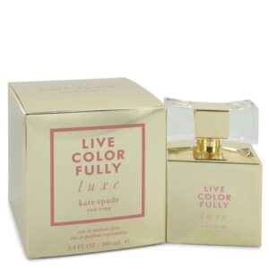 Live Colorfully Luxe Eau De Parfum Spray By Kate Spade - 3.4oz (100 ml)