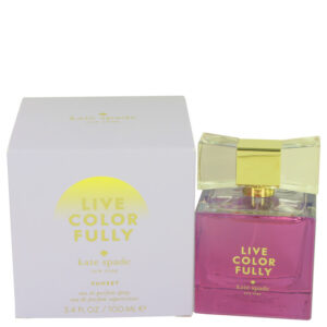 Live Colorfully Sunset Eau De Parfum Spray By Kate Spade - 3.4oz (100 ml)