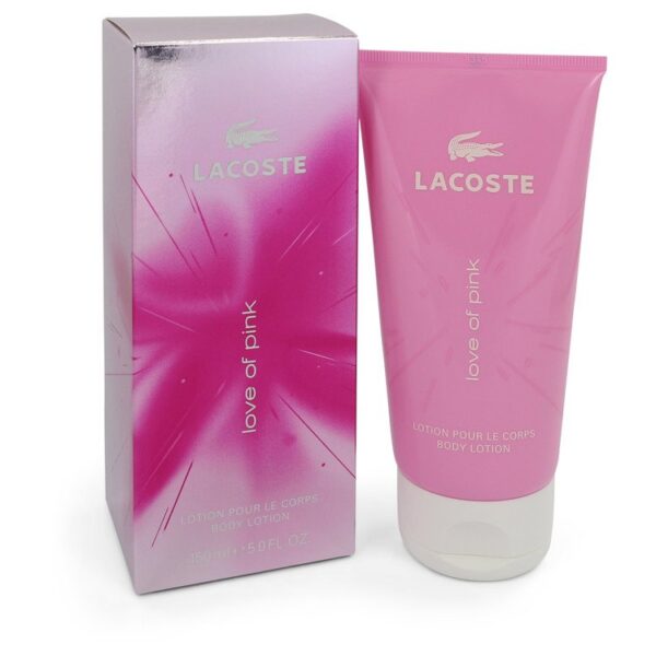 Love Of Pink Body Lotion By Lacoste - 5oz (150 ml)