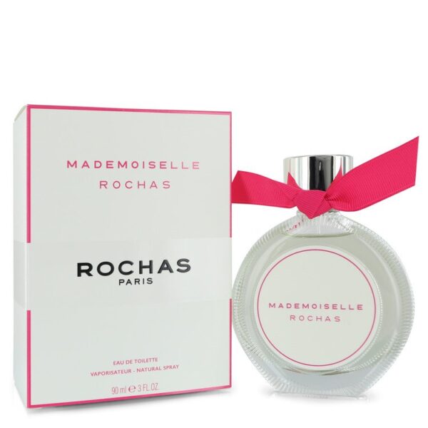 Mademoiselle Rochas Eau De Toilette Spray By Rochas - 3oz (90 ml)