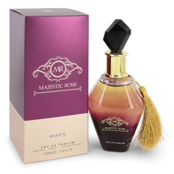 Majestic Rose Eau De Parfum Spray (Unisex) By Riiffs - 3.4oz (100 ml)