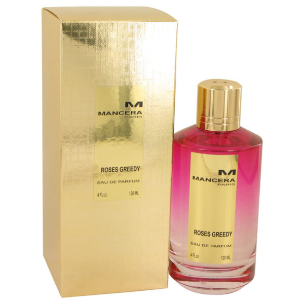 Mancera Roses Greedy Eau De Parfum Spray (Unisex) By Mancera - 4oz (120 ml)
