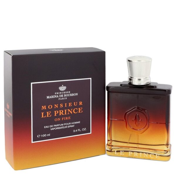 Marina De Bourbon Le Prince In Fire Eau De Parfum Spray By Marina De Bourbon - 3.4oz (100 ml)