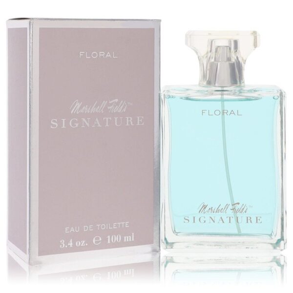 Marshall Fields Signature Floral Eau De Toilette Spray (Scratched box) By Marshall Fields - 3.4oz (100 ml)