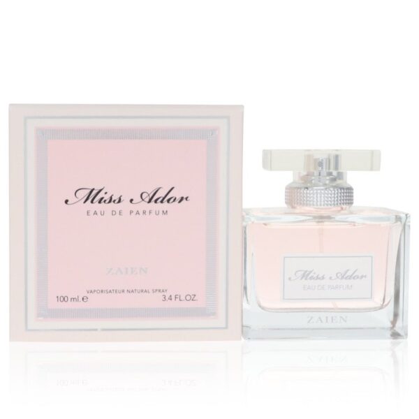 Miss Ador Eau De Parfum Spray By Zaien - 3.4oz (100 ml)