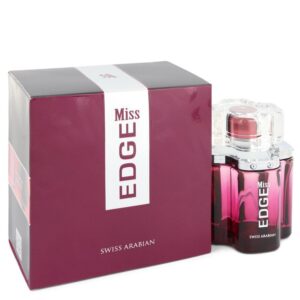 Miss Edge Eau De Parfum Spray By Swiss Arabian - 3.4oz (100 ml)
