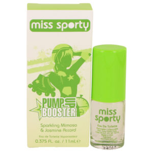 Miss Sporty Pump Up Booster Sparkling Mimosa & Jasmine Accord Eau De Toilette Spray By Coty - 0.38oz (10 ml)