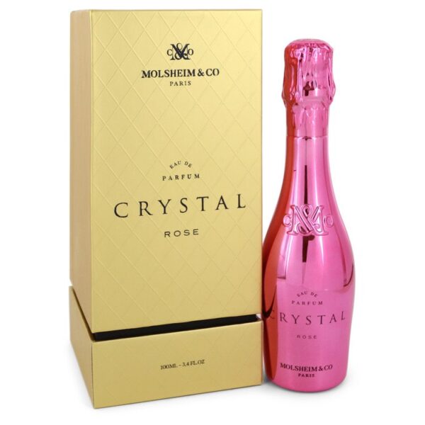 Molsheim Crystal Rose Eau De Parfum Spray By Molsheim & Co - 3.4oz (100 ml)