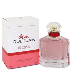 Mon Guerlain Bloom Of Rose Eau De Parfum Spray By Guerlain - 3.3oz (100 ml)