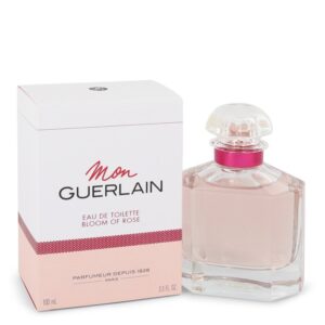 Mon Guerlain Bloom Of Rose Eau De Toilette Spray By Guerlain - 3.3oz (100 ml)