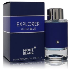 Montblanc Explorer Ultra Blue Eau De Parfum Spray By Mont Blanc - 3.3oz (100 ml)