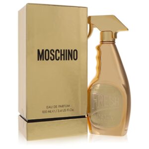 Moschino Fresh Gold Couture Eau De Parfum Spray By Moschino - 3.4oz (100 ml)