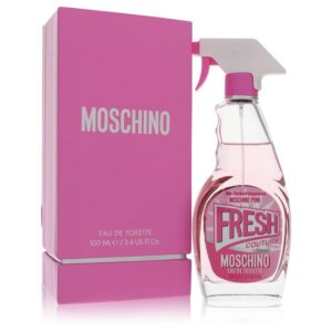 Moschino Fresh Pink Couture Eau De Toilette Spray By Moschino - 3.4oz (100 ml)