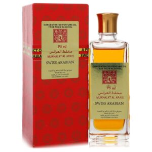 Mukhalat Al Arais Concentrated Perfume Oil Free From Alcohol (Unisex) By Swiss Arabian - 3.2oz (95 ml)