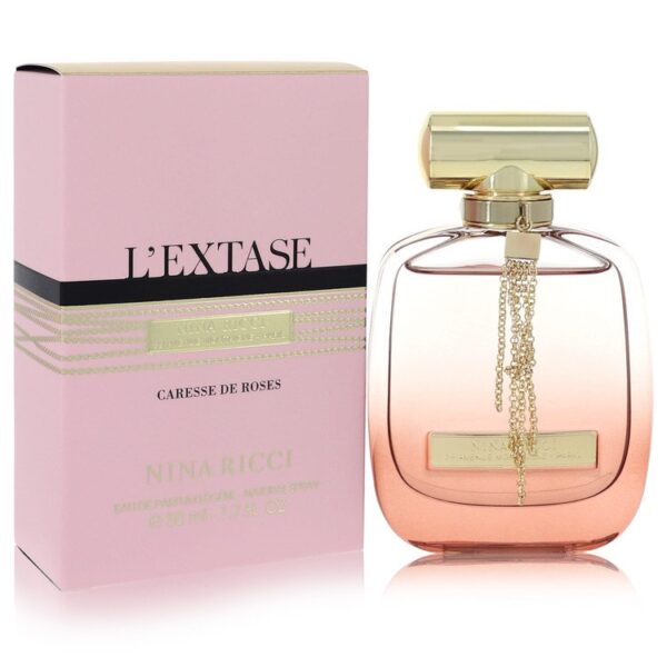 Nina L'extase Caresse De Roses Eau De Parfum Legere Spray By Nina Ricci - 1.7oz (50 ml)