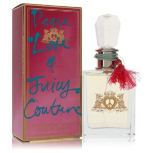 Peace Love & Juicy Couture Eau De Parfum Spray By Juicy Couture - 3.4oz (100 ml)