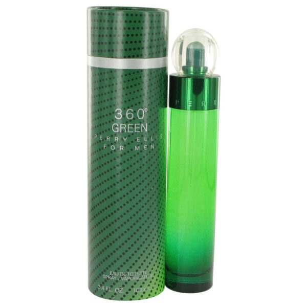 Perry Ellis 360 Green Eau De Toilette Spray By Perry Ellis - 3.4oz (100 ml)