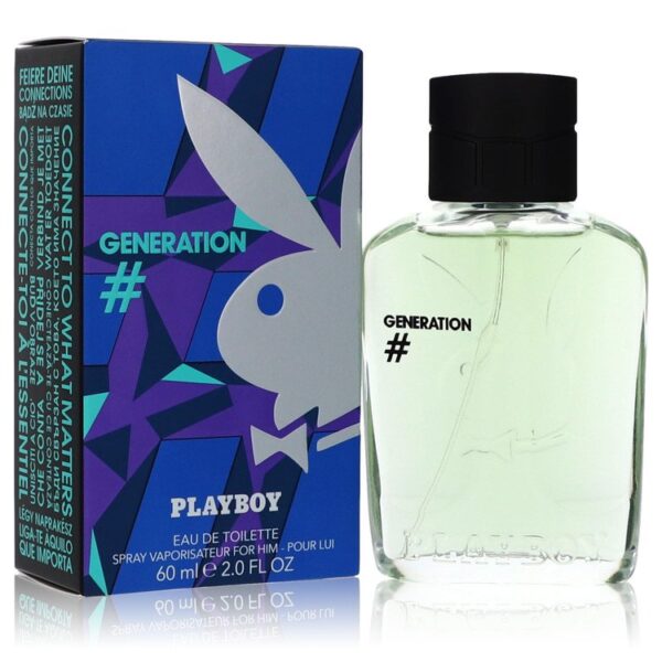 Playboy Generation Eau De Toilette Spray By Playboy - 2oz (60 ml)