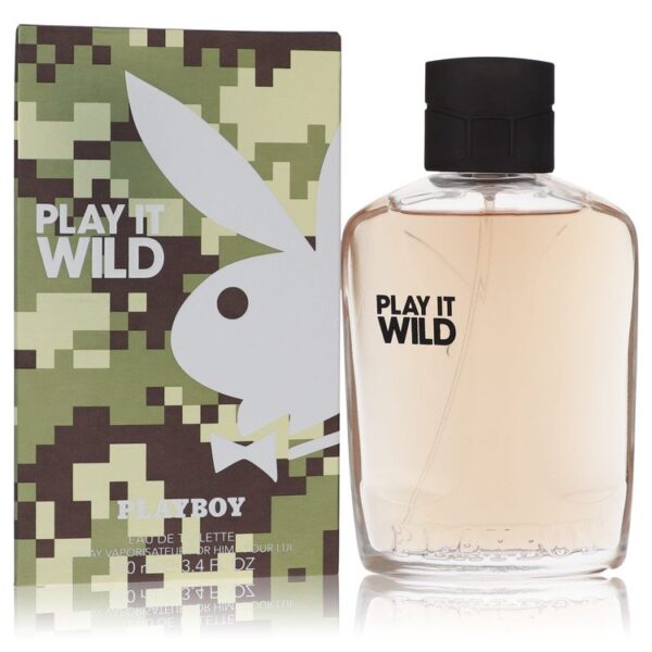 Playboy Play It Wild Eau De Toilette Spray By Playboy - 3.4oz (100 ml)