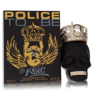 Police To Be The King Eau De Toilette Spray By Police Colognes - 4.2oz (125 ml)