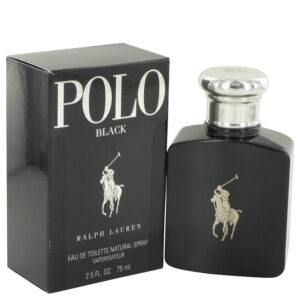 Polo Black Eau De Toilette Spray By Ralph Lauren - 2.5oz (75 ml)