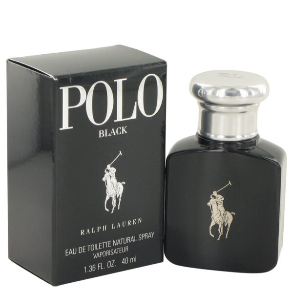 Polo Black Eau De Toilette Spray By Ralph Lauren - 1.4oz (40 ml)