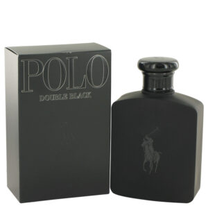 Polo Double Black Eau De Toilette Spray By Ralph Lauren - 4.2oz (125 ml)