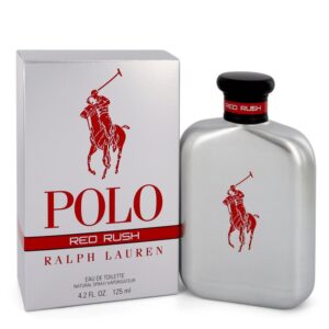 Polo Red Rush Eau De Toilette Spray By Ralph Lauren - 4.2oz (125 ml)