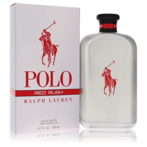 Polo Red Rush Eau De Toilette Spray By Ralph Lauren - 6.7oz (200 ml)