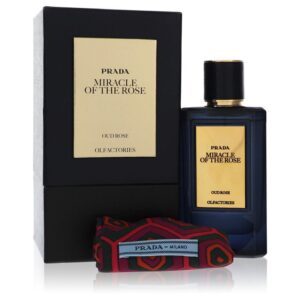 Prada Olfactories Miracle Of The Rose Eau De Parfum Spray with Free Gift Pouch By Prada Set