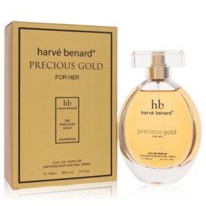 Precious Gold Eau De Parfum Spray By Harve Benard - 3.4oz (100 ml)