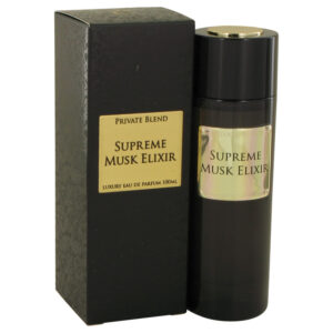 Private Blend Supreme Musk Elixir Eau De Parfum Spray By Chkoudra Paris - 3.3oz (100 ml)