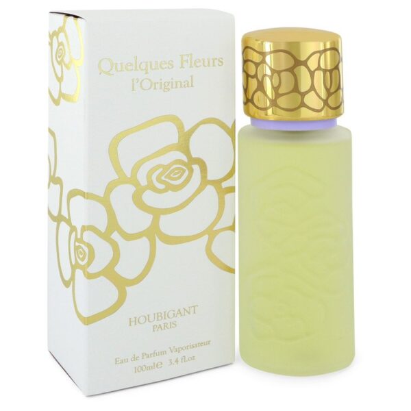 Quelques Fleurs Eau De Parfum Spray By Houbigant - 3.4oz (100 ml)