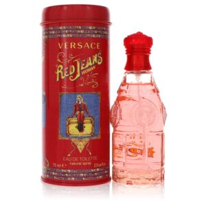 Red Jeans Eau De Toilette Spray By Versace - 2.5oz (75 ml)