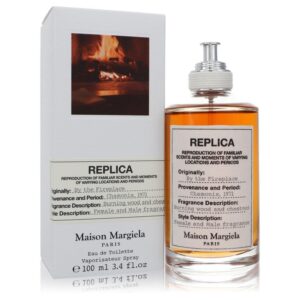 Replica By The Fireplace Eau De Toilette Spray (Unisex) By Maison Margiela - 3.4oz (100 ml)