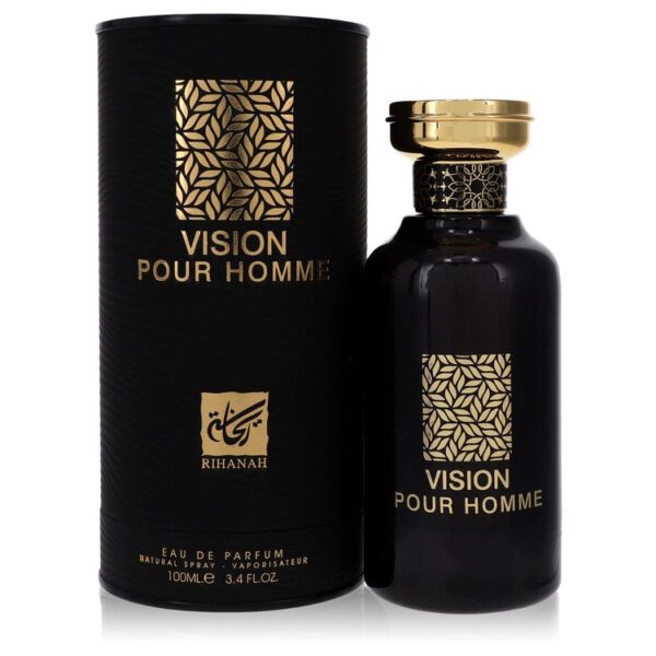 Rihanah Vision Pour Homme Eau De Parfum Spray By Rihanah - 3.4oz (100 ml)