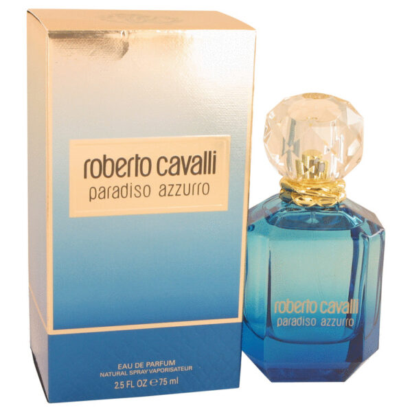 Roberto Cavalli Paradiso Azzurro Eau De Parfum Spray By Roberto Cavalli - 2.5oz (75 ml)