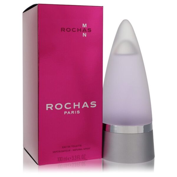Rochas Man Eau De Toilette Spray By Rochas - 3.4oz (100 ml)