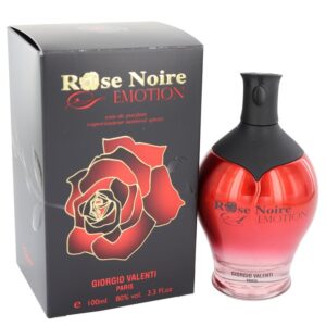 Rose Noire Emotion Eau De Parfum Spray By Giorgio Valenti - 3.3oz (100 ml)