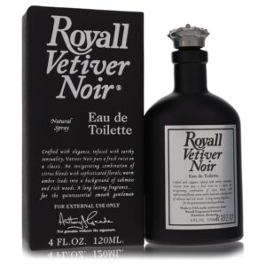 Royall Vetiver Noir Eau de Toilette Spray By Royall Fragrances - 4oz (120 ml)