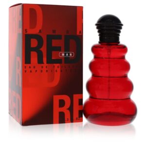 Samba Red Eau De Toilette Spray By Perfumers Workshop - 3.4oz (100 ml)