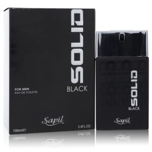 Sapil Solid Black Eau De Toilette Spray By Sapil - 3.4oz (100 ml)