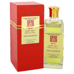 Sawt El Arab Concentrated Perfume Oil Free From Alcohol (Unisex) By Swiss Arabian - 3.2oz (95 ml)