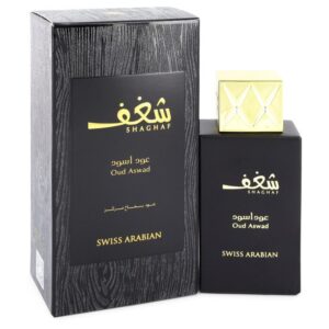 Shaghaf Oud Aswad Eau De Parfum Spray By Swiss Arabian - 2.5oz (75 ml)