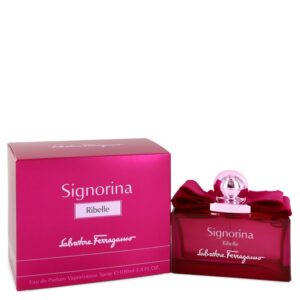 Signorina Ribelle Eau De Parfum Spray By Salvatore Ferragamo - 3.4oz (100 ml)